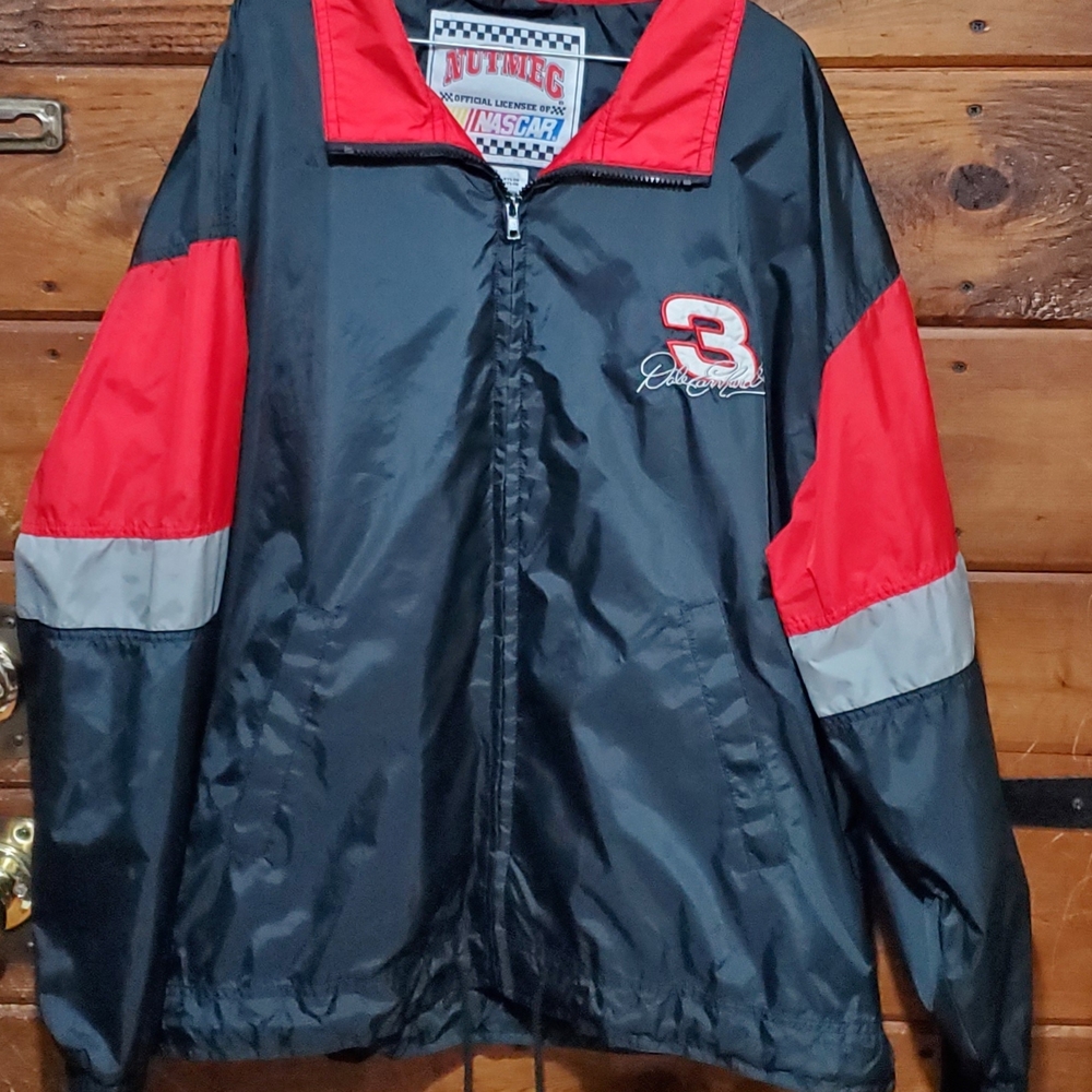 Vintage Dale Earnhardt Sr. Men's NASCAR Racing Windbreaker Jacket